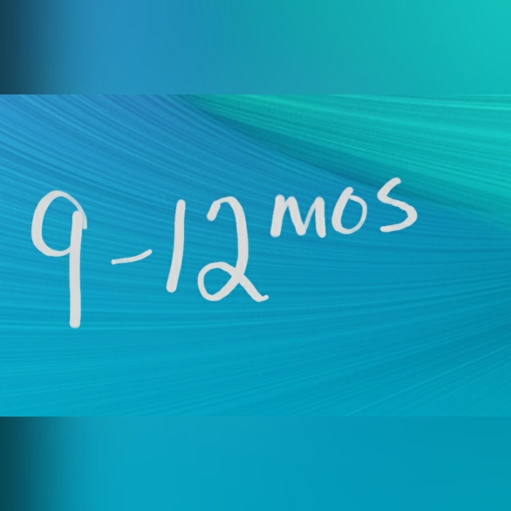 Baby sizes 9-12 months